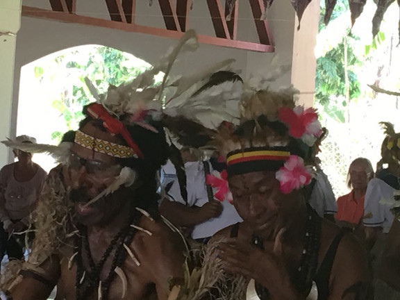 Papua Neuguinea Indogene Tänzer