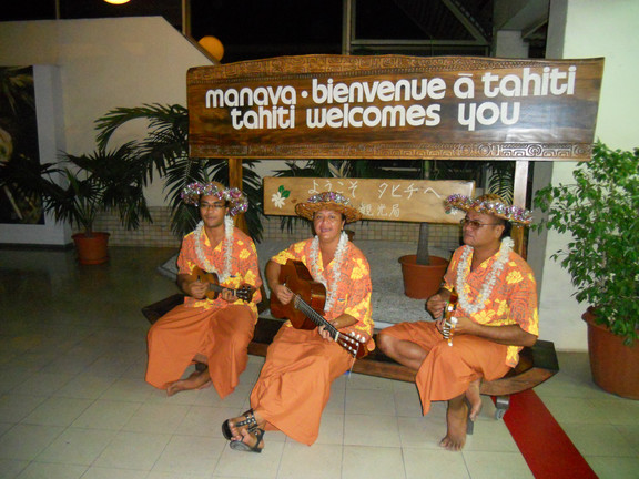 Tahiti Willkommensband