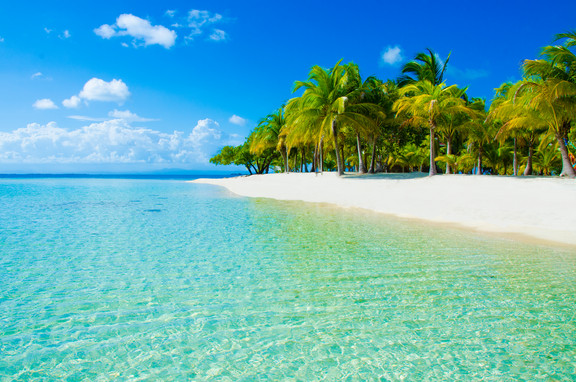 Traumhafter Strand auf Jamaika