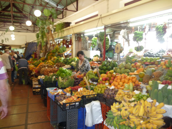 Markt auf Madeira