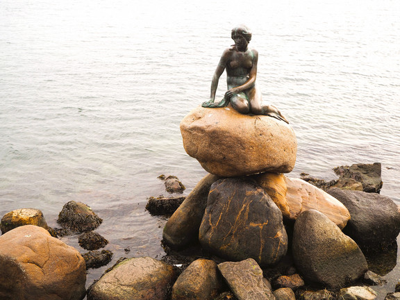 kleine Meerjungfrau - Wahrzeichen von Kopenhagen