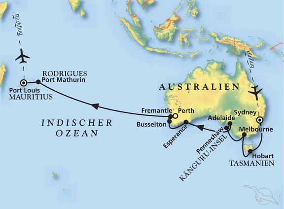 Kreuzfahrt MS Amera AMR154 Phoenix Reisen Weltreise
