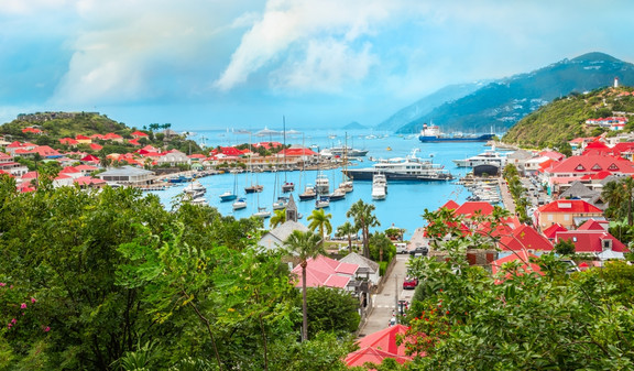 Hafen von Gustavia auf St. Barth