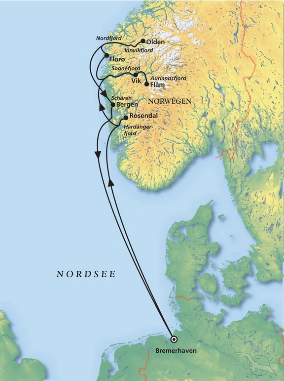 Routenkarte