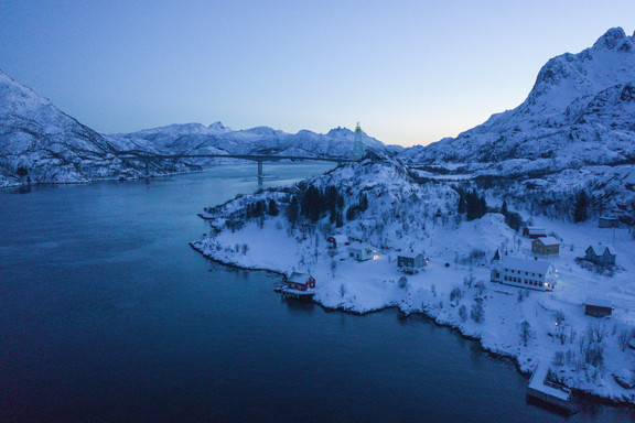 Wintertraum - Mit MS Amera bis ans Nordkap Raftsund Passage zu den Vesteralen Inslen