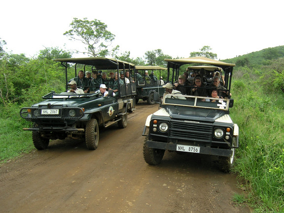 Unsere Safarijeeps in Süfafrika