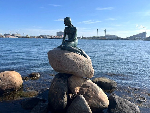 Die kleine Meerjungfrau in Kopenhagen