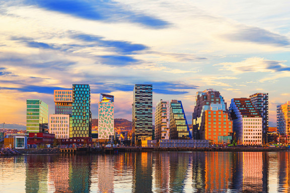 Schnupper-Cruise 1 Oslo Skyline am Abend