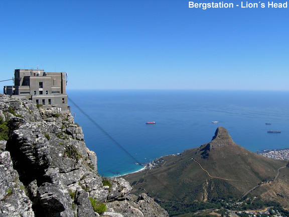 Vom Kap der Guten Hoffnung zu den Kanaren Seilbahn auf den Tafelberg