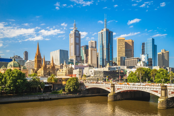Skyline von Melbourne