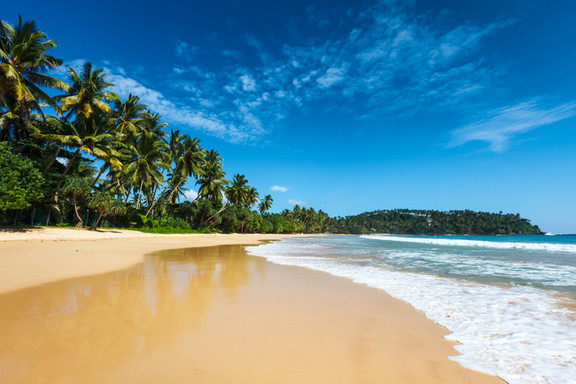 Strand auf Sri Lanka