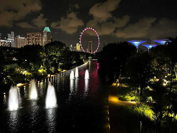 Singapur bei Nacht
