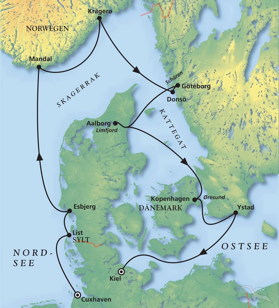Routenkarte
