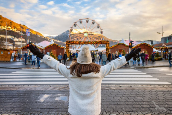 Weihnachtsstimmung in der Stadt