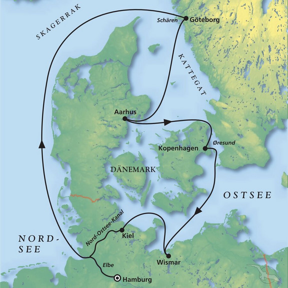 Routenkarte