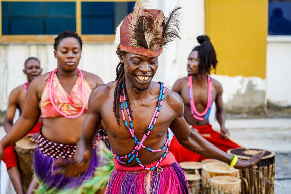 Afrikanische Tänzer