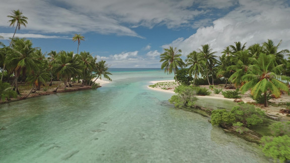 Südseestrand auf der Insel Fakarava