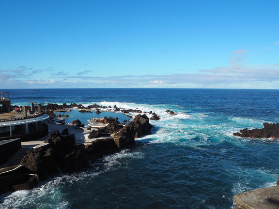 Naturbadebecken in Puerto Moniz