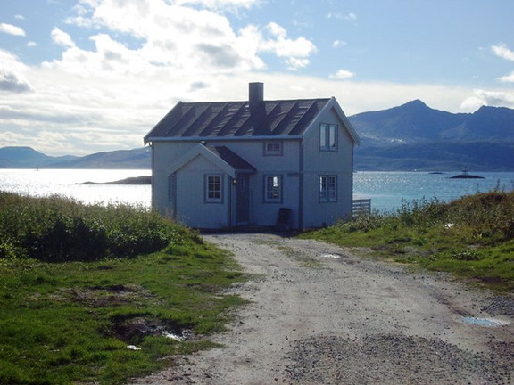Haus am Meer in Norwegen