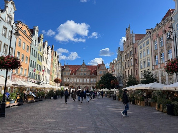 Perlen der Ostsee Hauptstraße von Danzig
