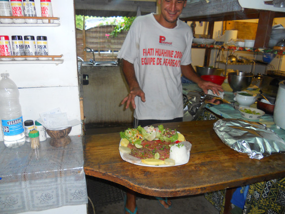 Restaurant auf Moorea