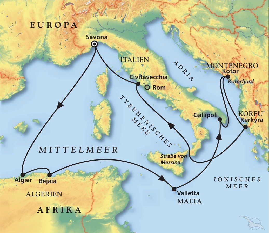 MS Amadea Mittelmeer