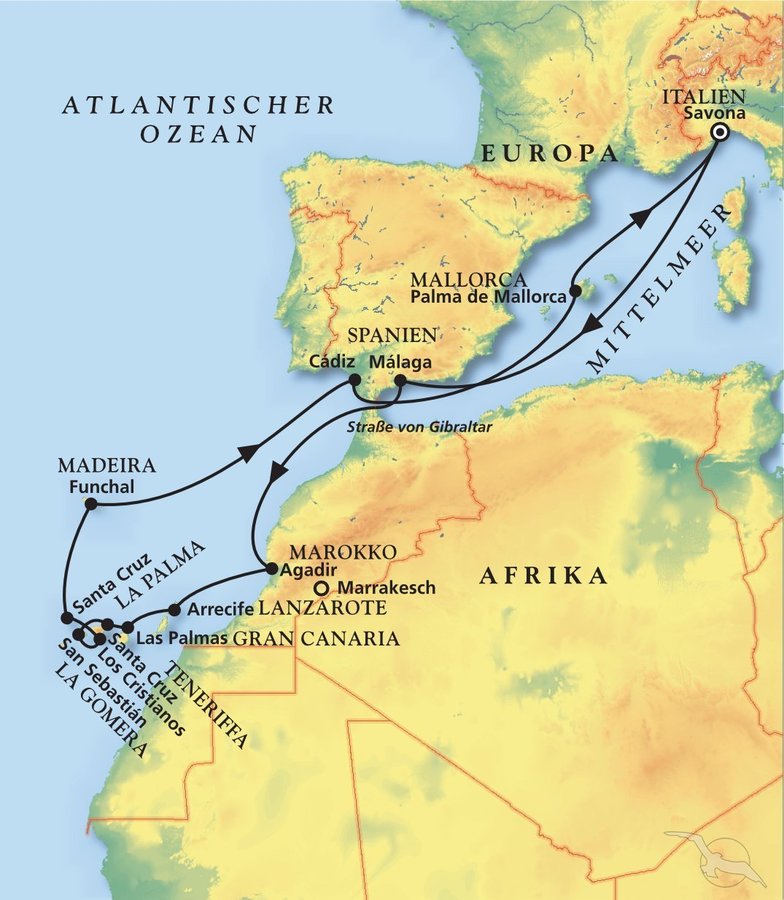 MS Amadea Kanaren