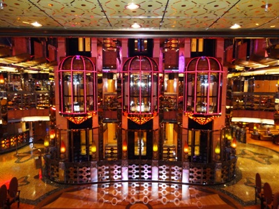 Atrium Deck Costa Mediterranea/westl. Mittelmeer