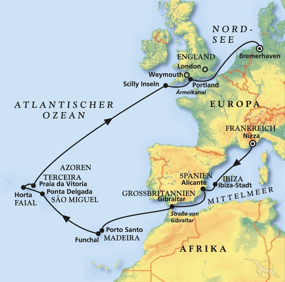 MS Amadea Mittelmeer