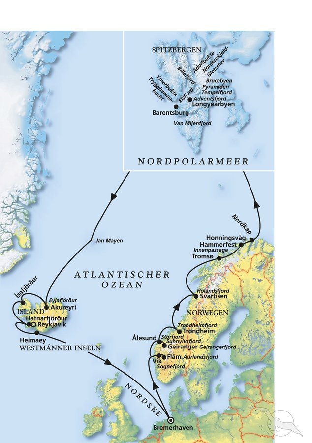 MS Amadea Norwegen