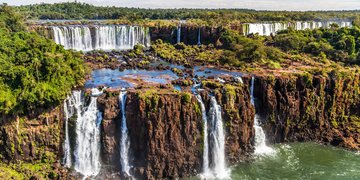 Inselfreuden, Brasilien und Argentinien Iguassu Wasserfälle